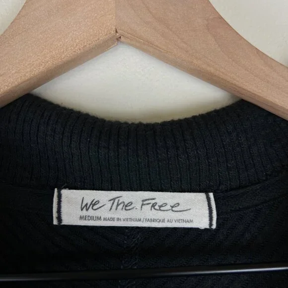 Women's Black Half-Zip Sweater - Picture 4 of 7